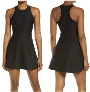 Outdoor Voices Athena Racerback Tennis Black Dress